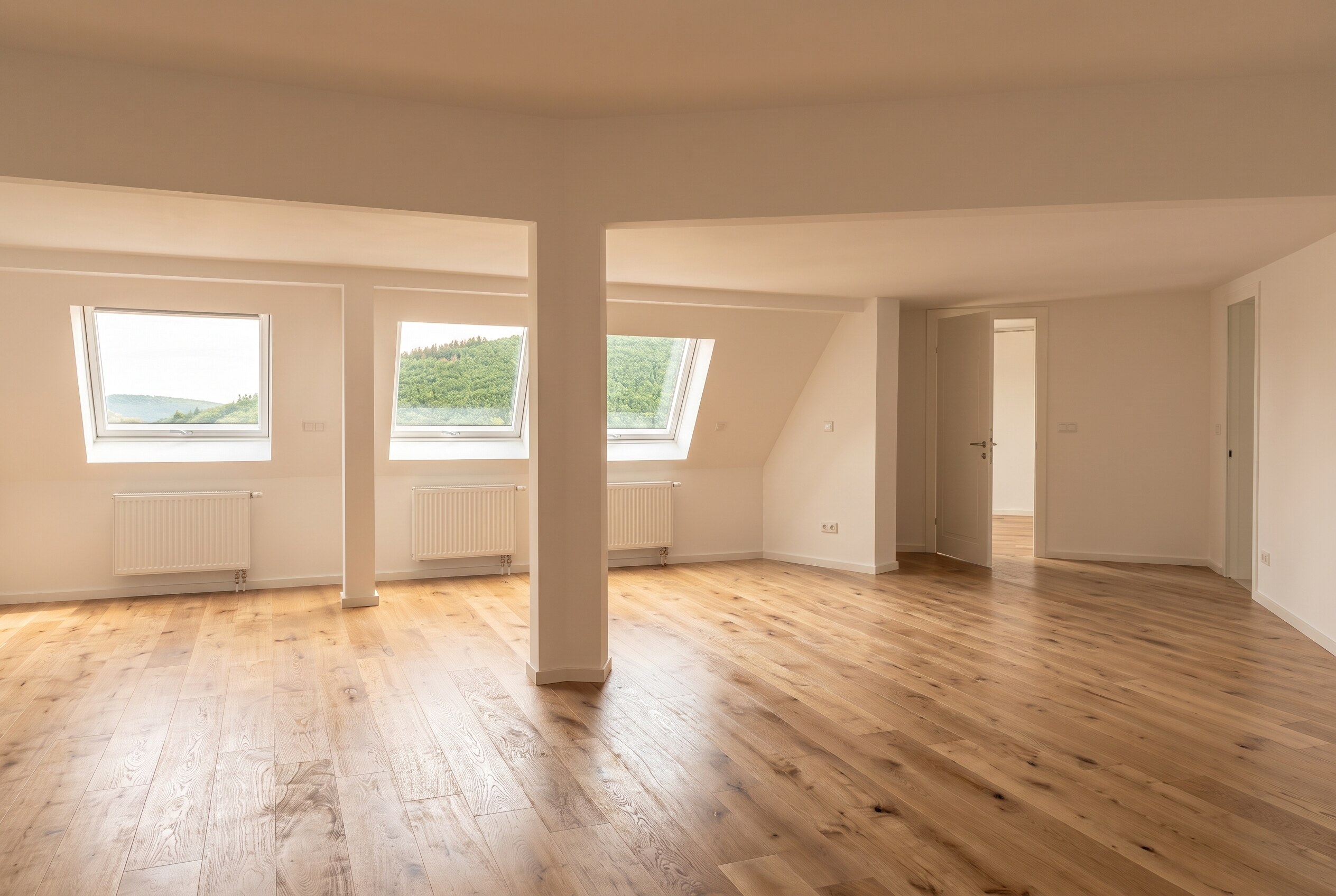 Apartment im Übergabezustand